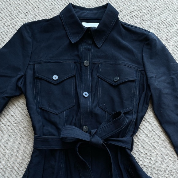 Victoria Victoria Beckham Tied Waist Shirt - Picture 2 of 6